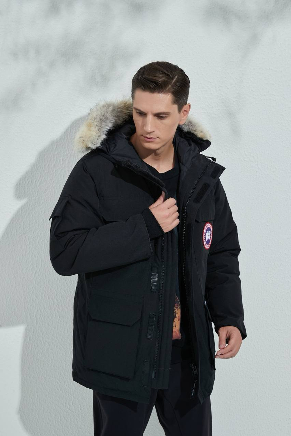 Черная парка Citadel Canada Goose Expedition