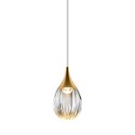 Подвесной светильник MD24001004-1A gold/clear