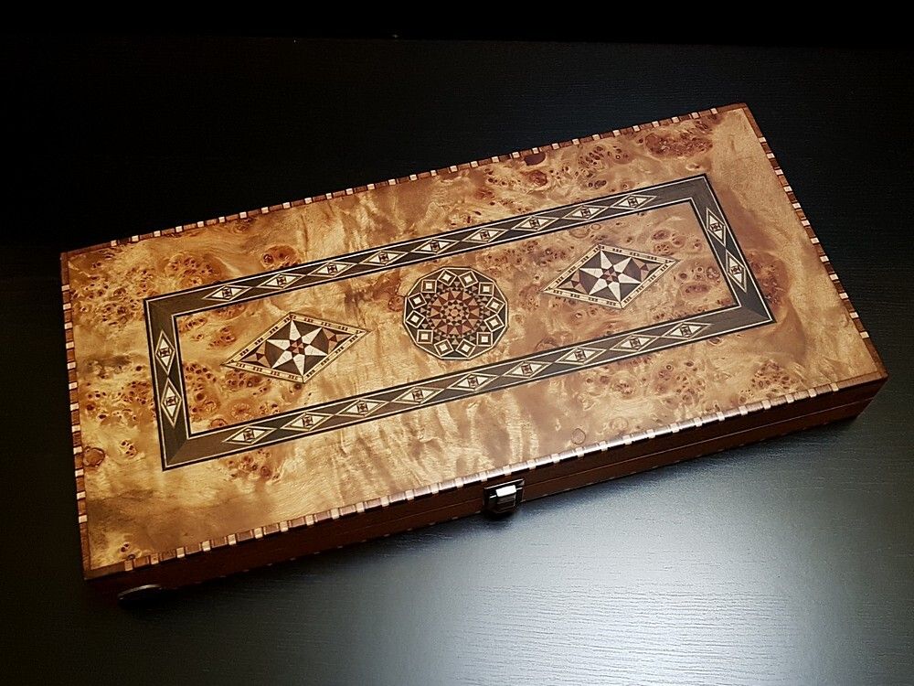 Нарды подарочные Helena Wood Art "Атлантида" (2161-MA) 1