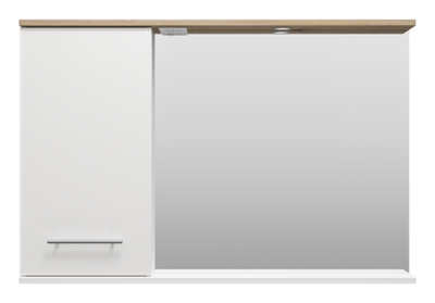 Зеркальный шкаф Misty Респект 120 левый