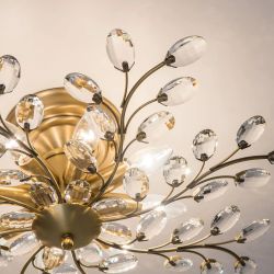 Citilux Серенада CL315183 Люстра хрустальная Бронза