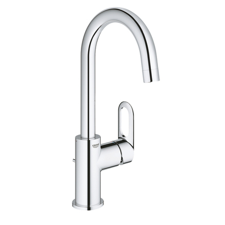 Смеситель для раковины с донным клапаном GROHE BauLoop 23763000