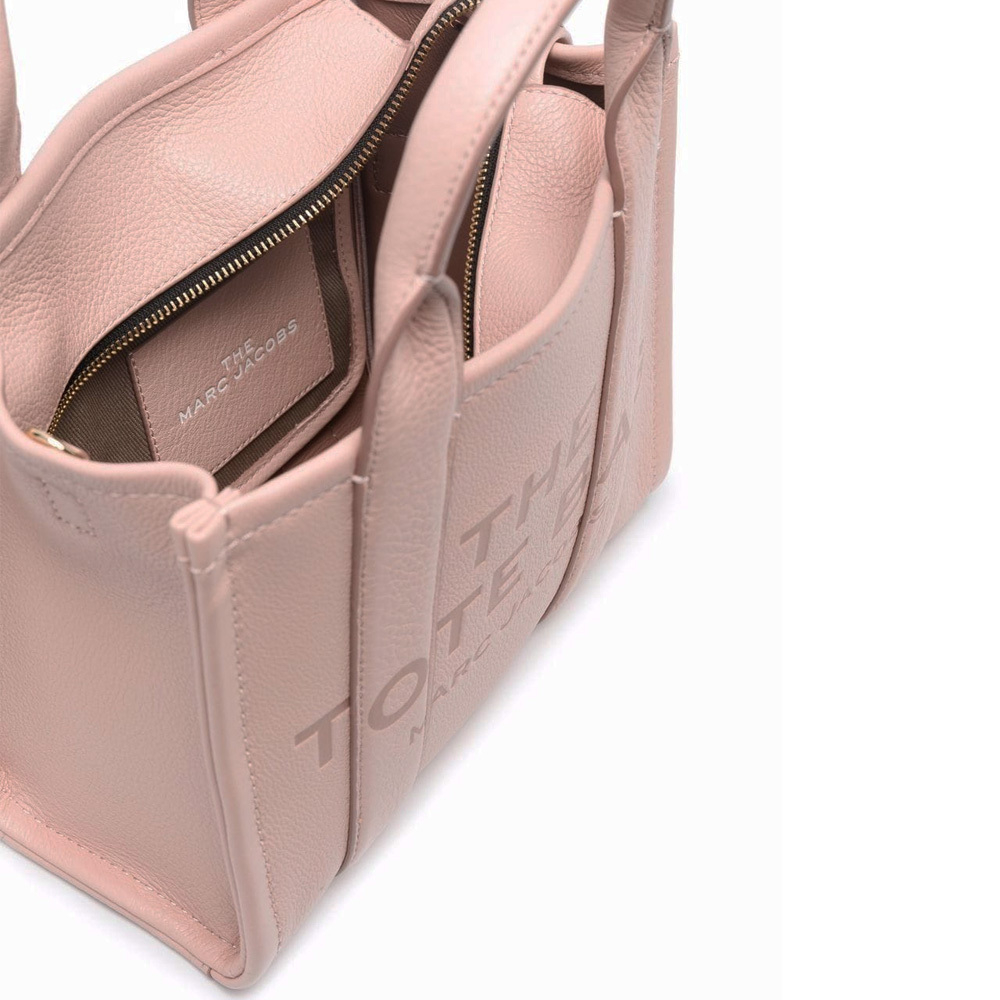 Сумка-тоут Marc Jacobs The Leather Mini Tote Bag Rose Dust