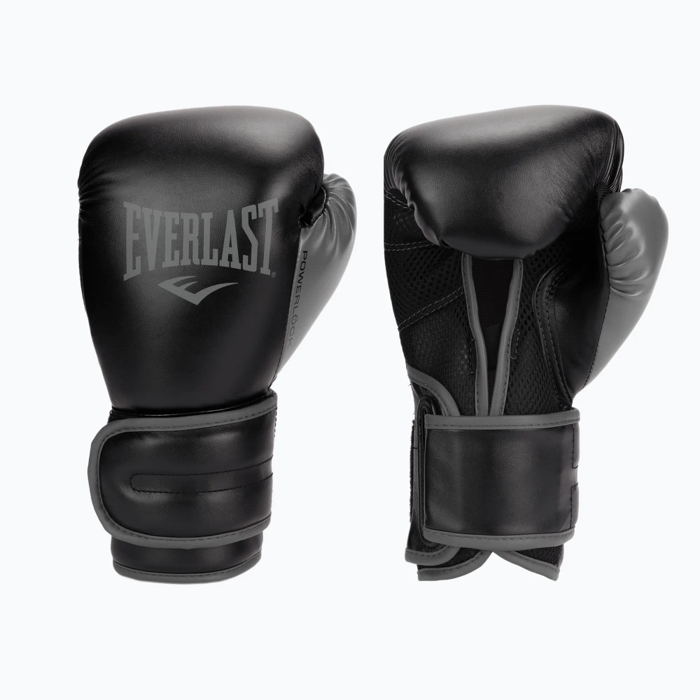 Боксёрские перчатки Everlast Powerlock 2 black