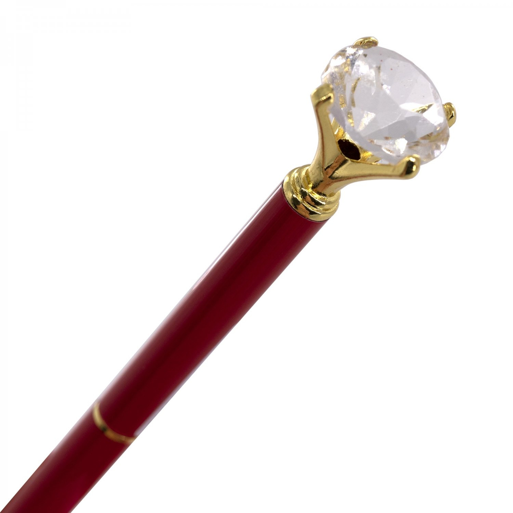 Ручка подарочная шариковая Alingar, синяя, 1.0 мм, металлический корпус, поворотный механизм, "Кристалл 3", ассорти, карт. уп.