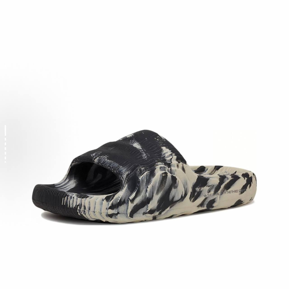 Adilette 22 Slides "Carbon Aluminum"