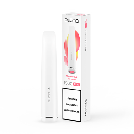 Plonq Plus - Малиновый лимонад 1500 затяжек