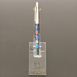 Коллекционная сувенирная авторучка Parker "Полевые цветы" с ручной росписью Палех в коробке