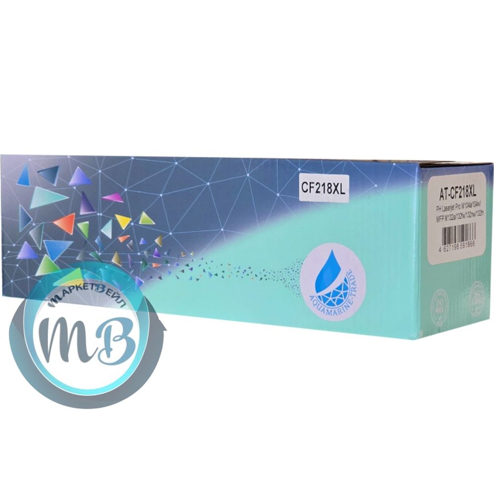 Картридж AQ, аналог HP CF218XL для LaserJet Pro M104/M132 (6K)