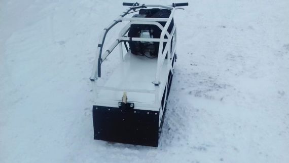 Мотобуксировщик POMOR 380 К6.5