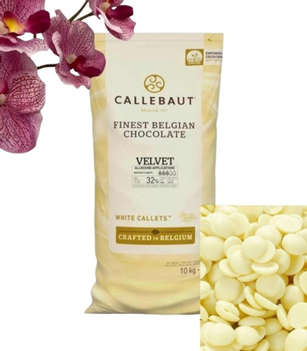 Шоколад Callebaut Белый Velvet 32% (Пакет 10кг)