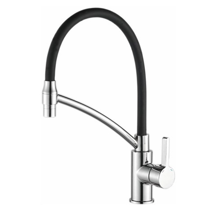 Смеситель для кухни Haiba HB 73643-7 черный