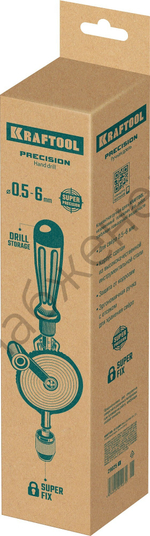 KRAFTOOL d 0,5-6 мм, Ручная дрель (29025)