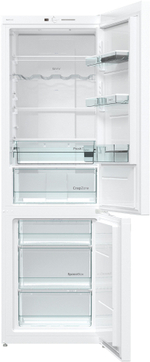Отдельностоящий двухкамерный холодильник Gorenje NRK6191GHW4