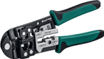 KRAFTOOL RJ, (RJ45, RJ11,RJ12), универсальный кримпер (22699)
