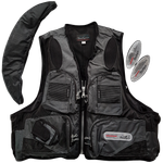 Жилет страховочный Badger Aqua Sport рыбаловный HFM-302-GREY до 120кг -