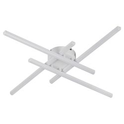 Светильник потолочный светодиодный ЭРА Модерн Nora CLL-1-62W 3К-6,5К RC WH с ДУ белый