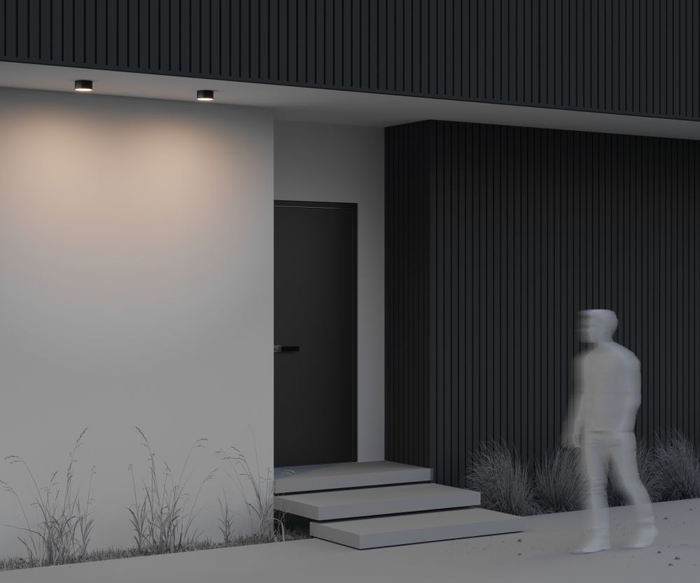 Уличный потолочный светодиодный светильник Maytoni   O430CL-L15B3K