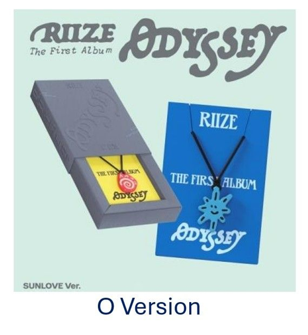 Альбом RIIZE - ODYSSEY 1st Album SUNLOVE LIMITED Edition O Version