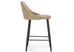 Барный стул Джама бежевый / черный матовый