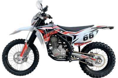 Мотоцикл кроссовый эндуро BSE Z4 Red 66