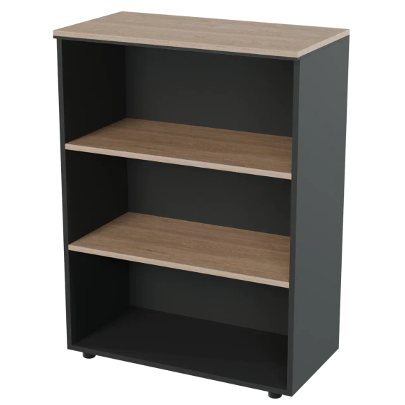 Стеллаж для документов средний широкий Prego office 800х420х1240 ПОССШ