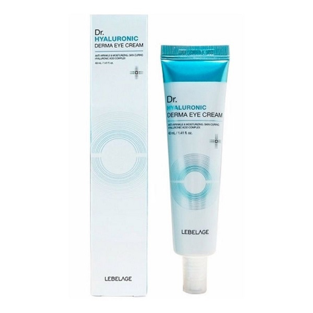 влажняющий крем для области вокруг глаз с Гиалуроновой Кислотой Lebelage Dr. Hyaluronic Derma Eye Cream 40мл