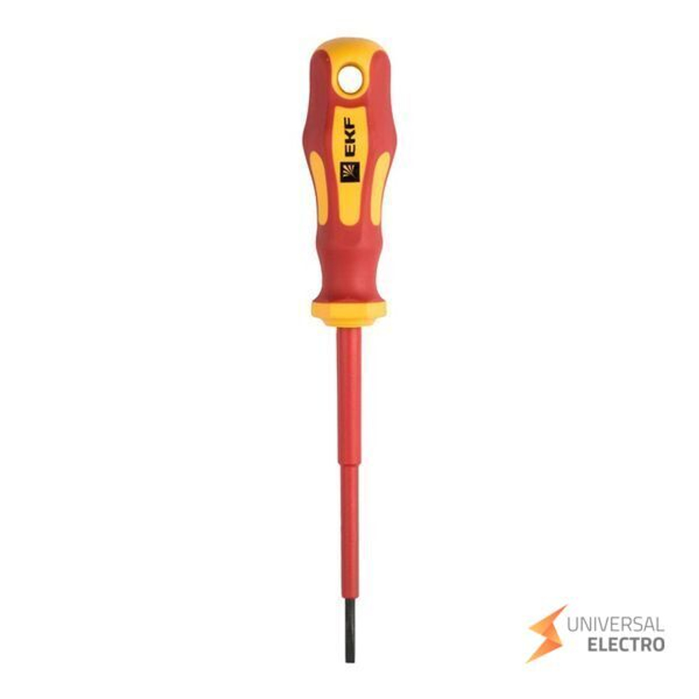 Отвертка Master SL5,5x125 мм 1000В EKF