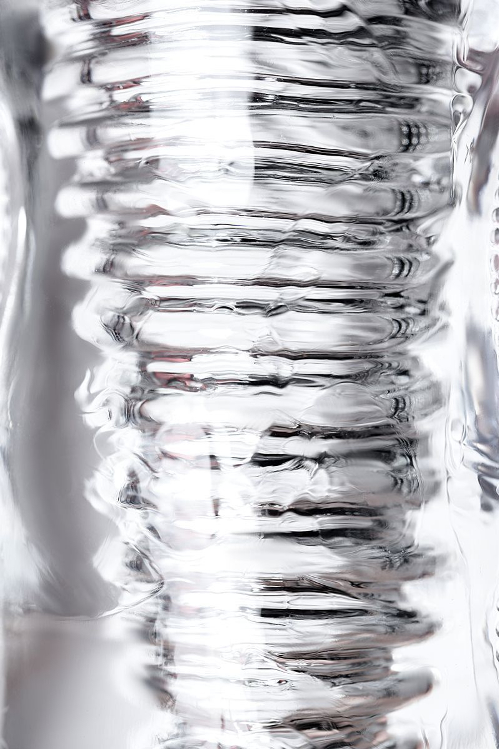 Мастурбатор ToyFa Lingam Asha, прозрачный, 14 см, два входа