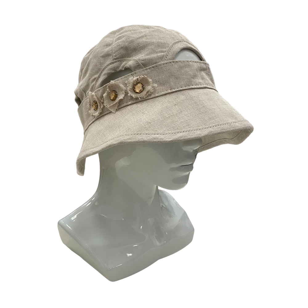 Панама лен натуральный цвет