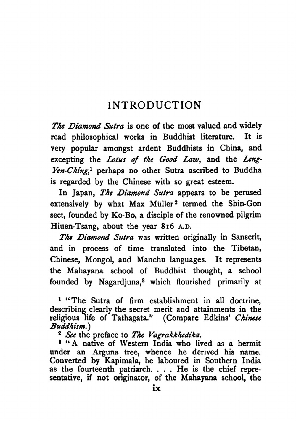 The Diamond Sutra (Chin-kang-ching). Or Prajna-paramita | Gemmell William