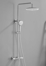 Душевая стойка Vincea Desire VSFS-1D0TCH термостатическая, хром