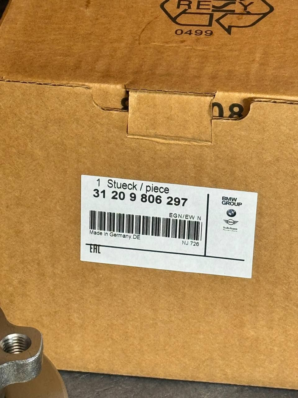 Ступица передняя/задняя Mini Countryman, Paceman / кросс-номер SKF VKBA6707 / OEM 31209806297 31209813211