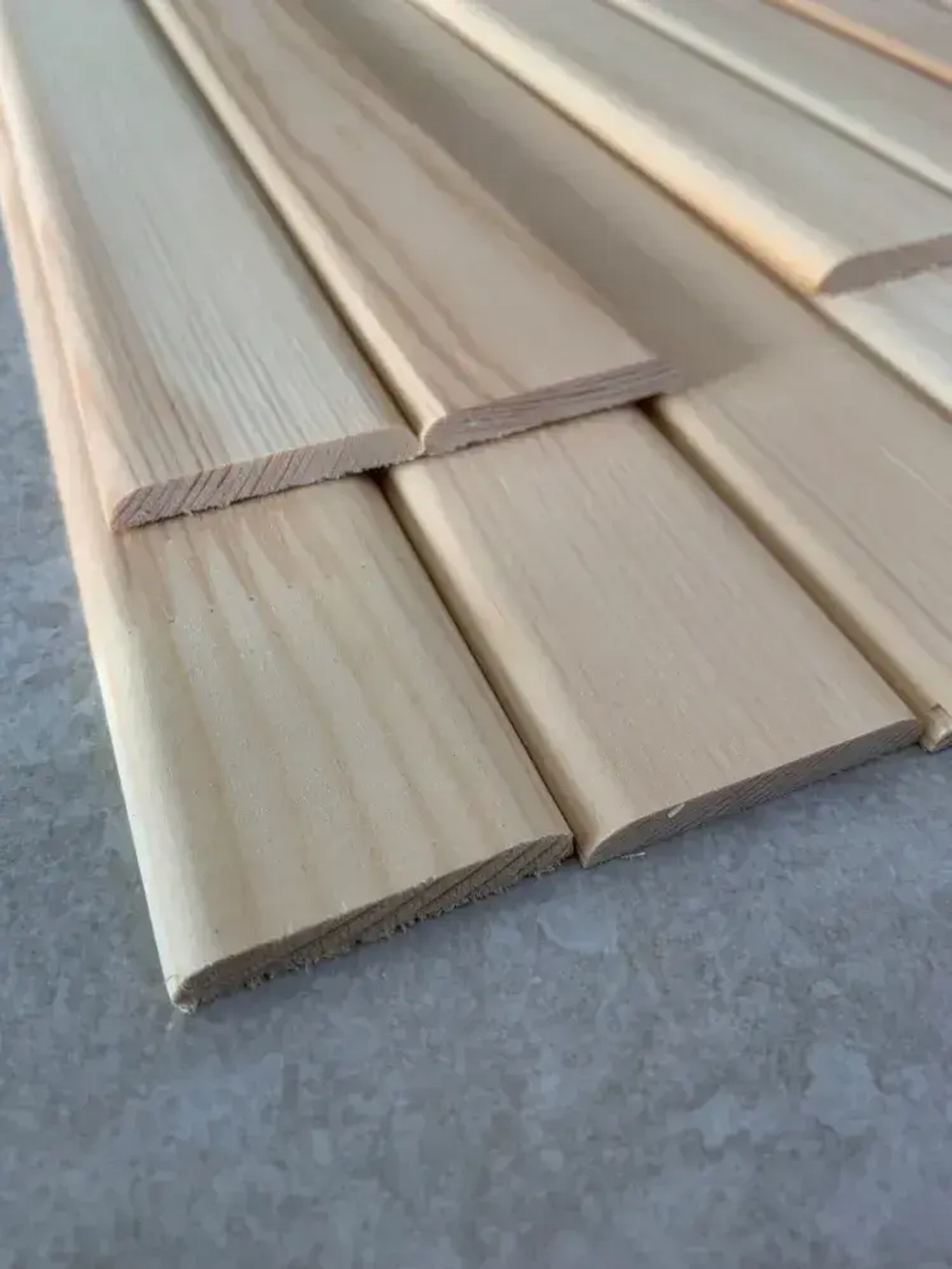 Раскладка деревянная, нащельник 6х40х2000 мм., Экстра сорт, 10 шт., сосна сращенная