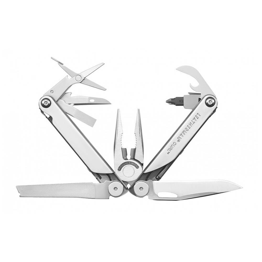 Мультитул Leatherman Curl -832932 100мм 16функц. серебристый карт.коробка