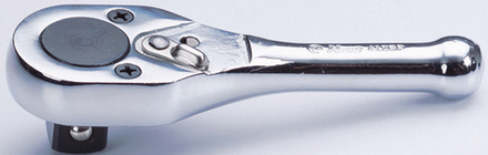 4125PQ трещотка с быстрым сбросом укороченная 1/2" 24 зуба