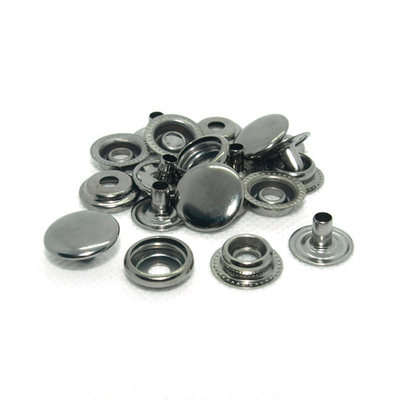 Кнопка Кольцевая №61 сталь d 15 мм, чёрный никель