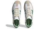 SPORTY & RICH x adidas originals Samba OG non-slip wear-resistant lightweight low-top sneakers for men and women with the same white and green