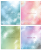 Тетрадь А5 48л. клетка "Pastel Foil" картон, УФ-лак, 4 дизайна (ПОЛИНОМ)