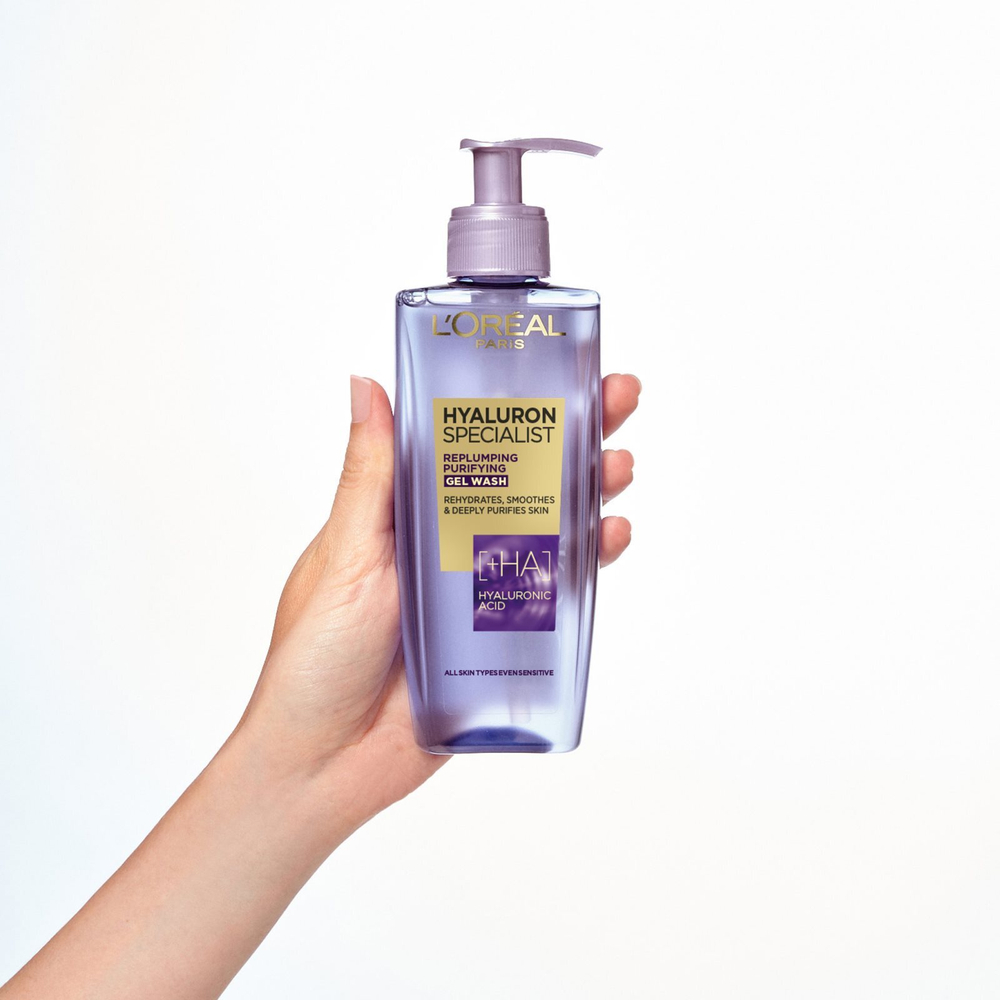 L’Oreal Paris Hyaluron Specialist - очищающий гель с гиалуроновой кислотой /   200  ml  / GTIN 3600523959693
