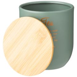 ЕМКОСТЬ ДЛЯ СЫПУЧИХ ПРОДУКТОВ AGNESS "GLAM" "ЧАЙ" 550 МЛ 9X6X10 СМ