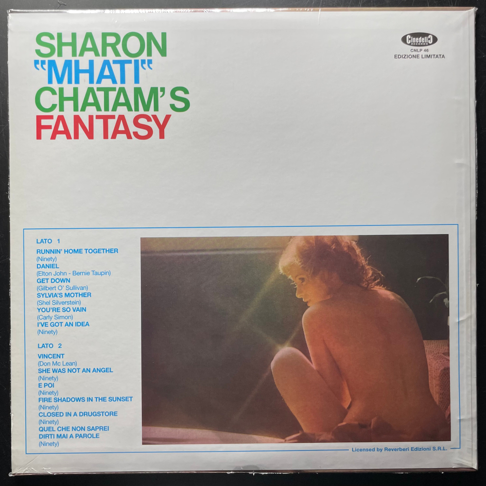 Sharon "Mhati" Chatam ‎– Fantasy (Италия 2016г.)