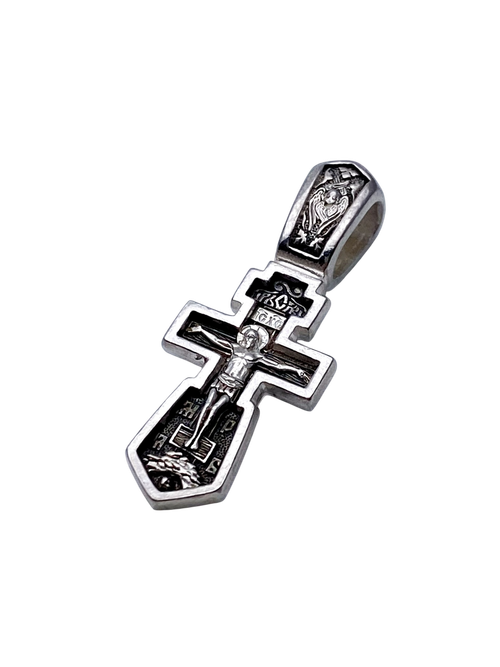 Крест из серебра/Чернение
