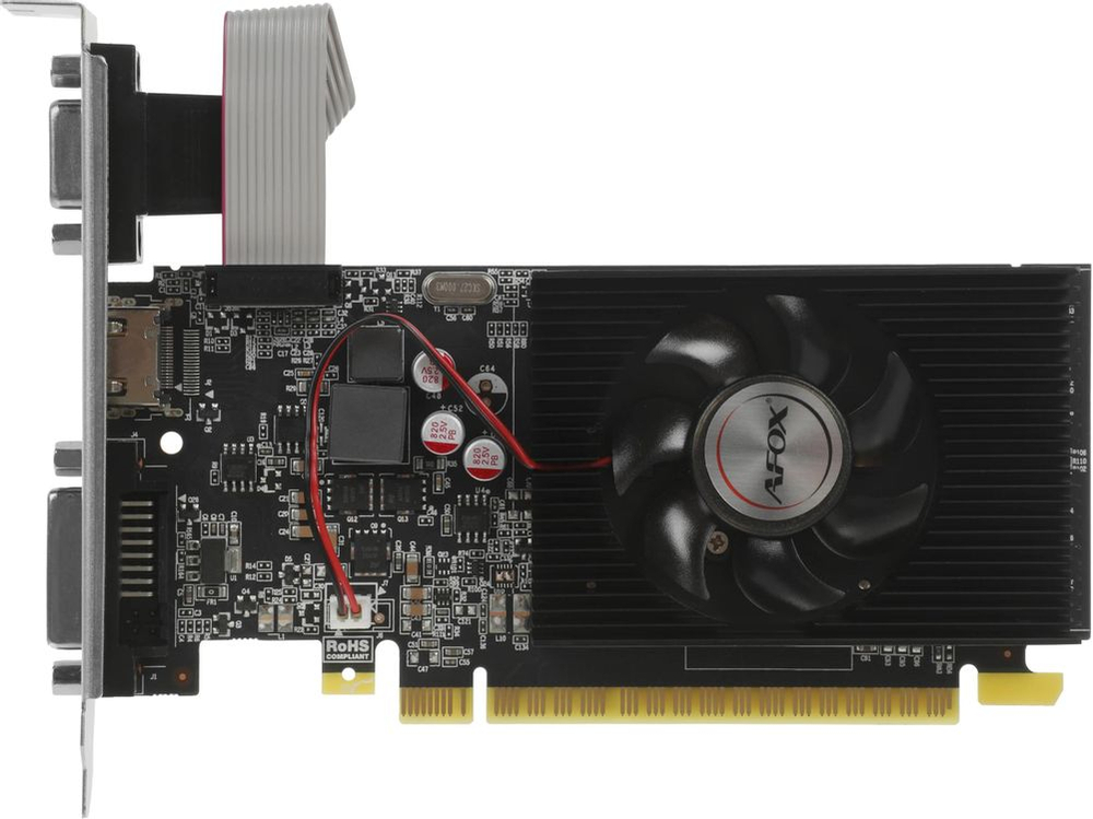 Видеокарта AFOX NVIDIA  GeForce GT 740 AF740-4096D3L3 4ГБ DDR3, Ret