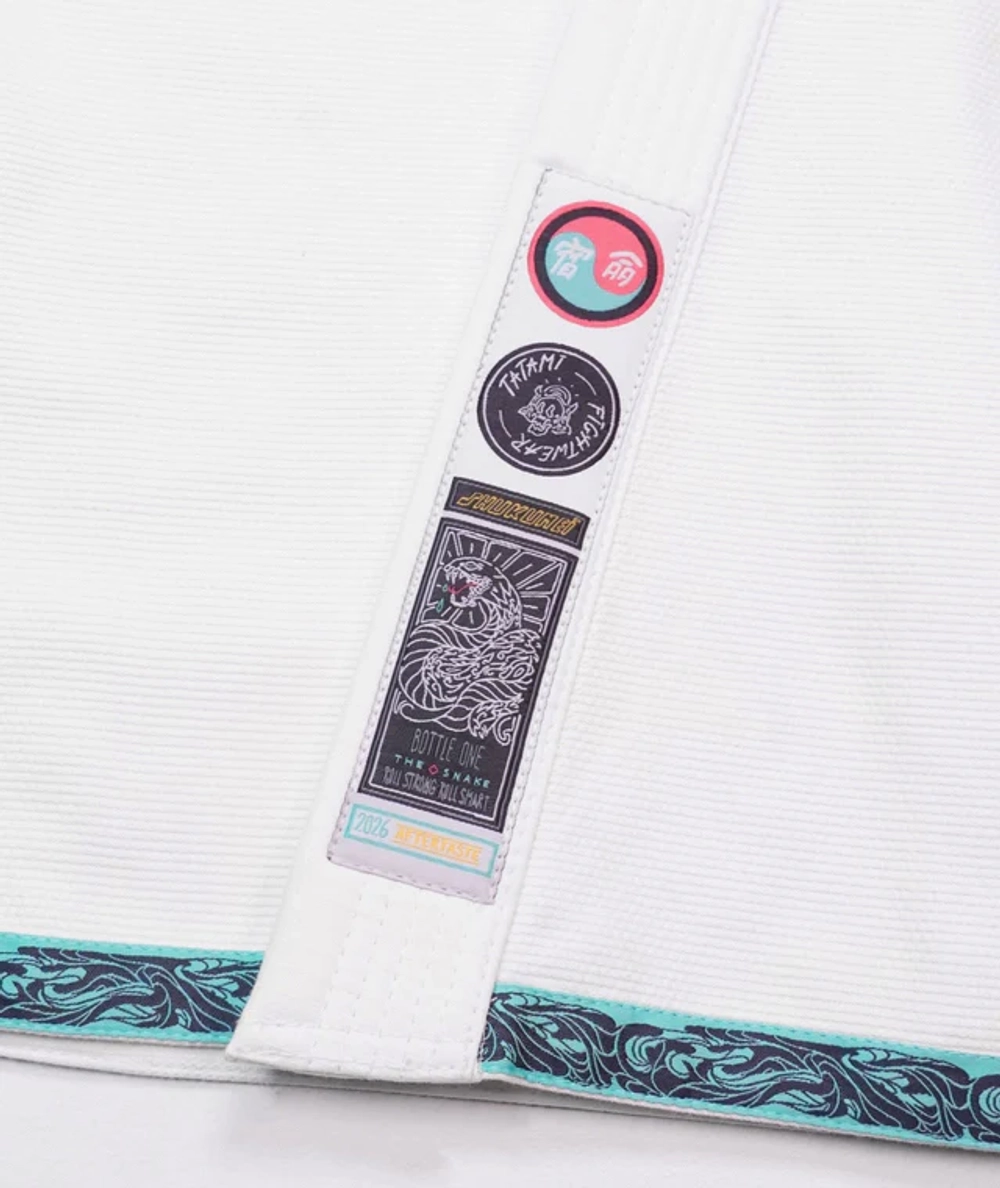 Кимоно TATAMI X PUBLIC DOMAIN SHUKUMEI - WHITE