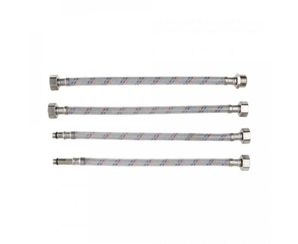 Подводка AQUALINK для смесителя M10 x 1/2' 40см (пара) 01441