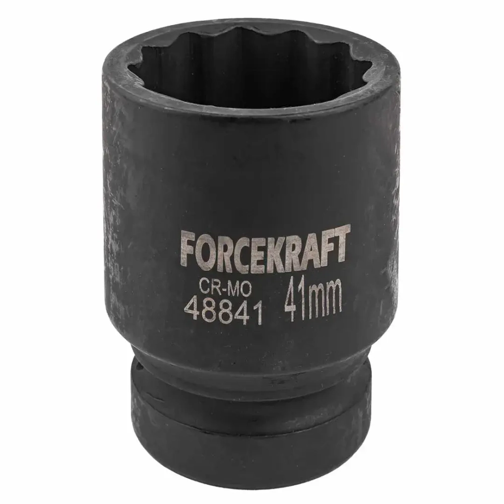Головка ударная 1'', 41мм (12гр.) FORCEKRAFT FK-48841