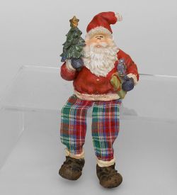 HJ23E109 Фигурка «Дед Мороз тряпичными ногами» в асс.