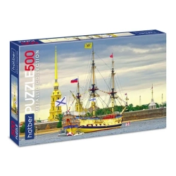 Пазл Hatber "Корабль "Полтава" на Неве" , 500 деталей , 500П32ф_23887, картонная основа, от 12 лет