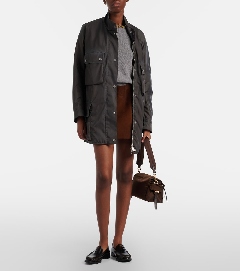 Сумка Prada Explore Medium Re-Nylon Shoulder "Brown"